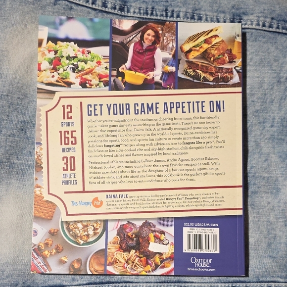 The Hungry Fan's Game Day Cookbook Softback - Picture 2 of 3